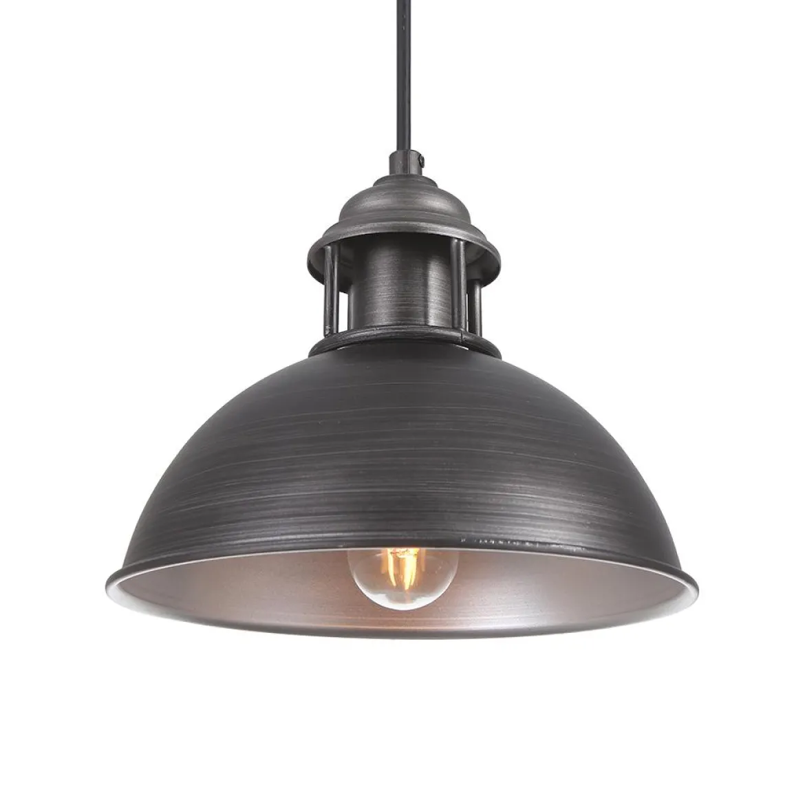 (OpenBox) Industrial Single Pot Lid Dome Pendant