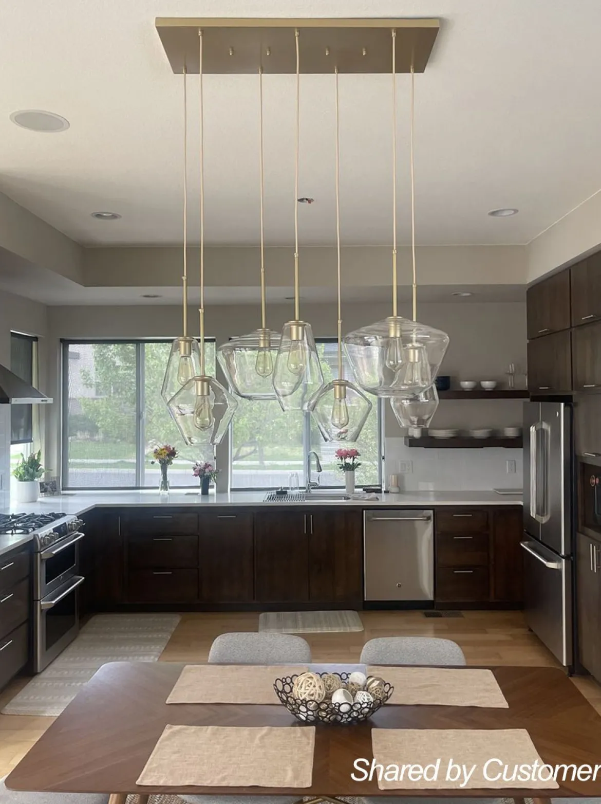 (OpenBox) 7-light Cluster Kitchen Island Pendant Lighting