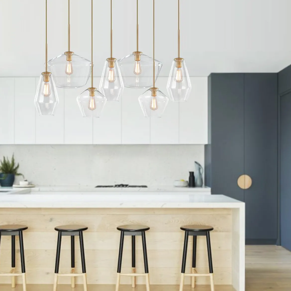 (OpenBox) 7-light Cluster Kitchen Island Pendant Lighting