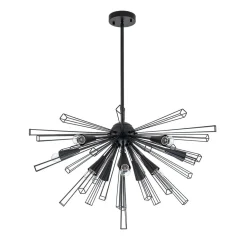 (OpenBox) 10-Light Geometric Sputnik Sunburst Chandelier