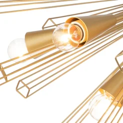 (OpenBox) 10-Light Geometric Sputnik Sunburst Chandelier