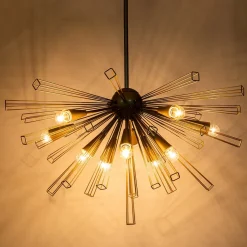 (OpenBox) 10-Light Geometric Sputnik Sunburst Chandelier