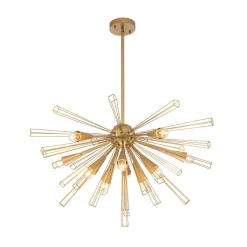 (OpenBox) 10-Light Geometric Sputnik Sunburst Chandelier