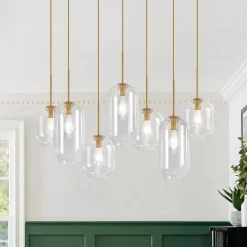 (OpenBox) 7-light Kitchen Island Cluster Pendant Chandelier