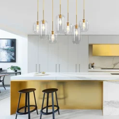 (OpenBox) 7-light Kitchen Island Cluster Pendant Chandelier
