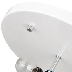 (OpenBox) Mid-Century Modern White Flush Mount Light