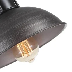(OpenBox) Modern Farmhouse 3-light Island Pot Lid Dome Pendant