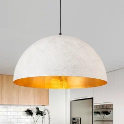 (OpenBox) Oversized Metal Dome Pendant Light