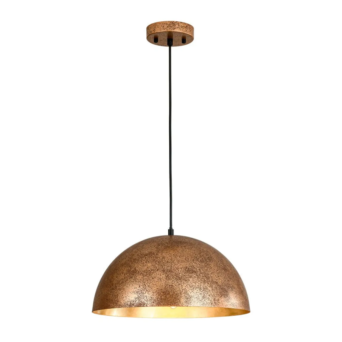 (OpenBox) Oversized Metal Dome Pendant Light