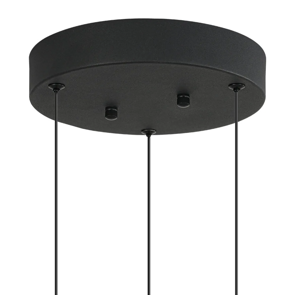 (OpenBox) Prismatic Glass Dimmable LED 3-Light Cluster Round Pendant