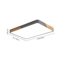 (OpenBox) Rectangle LED Flush Mount Light