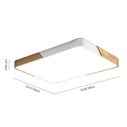 (OpenBox) Rectangle LED Flush Mount Light