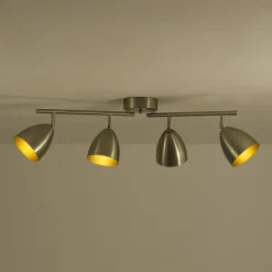 Scandinavian 4-Light Adjustable Spotlight Island Linear Track Light