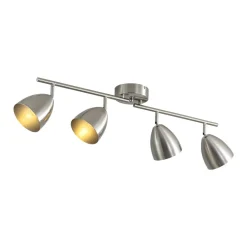Scandinavian 4-Light Adjustable Spotlight Island Linear Track Light