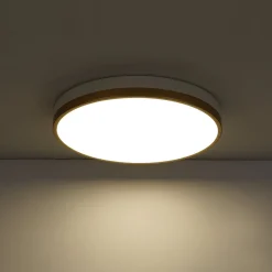 Scandinavian Round Dimmable LED Ceiling Light DIP Switch