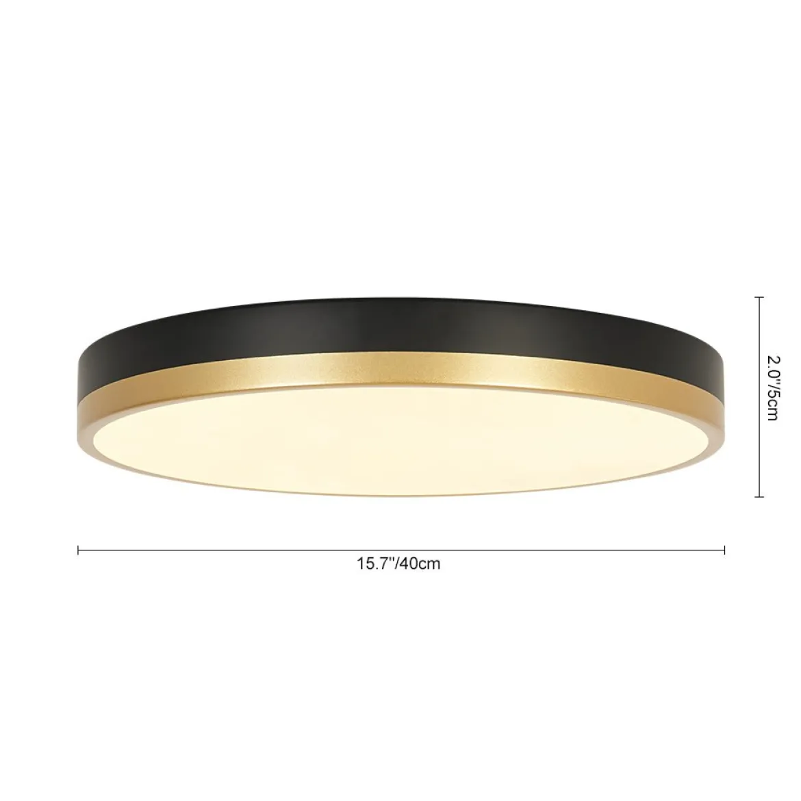 Scandinavian Round Dimmable LED Ceiling Light DIP Switch