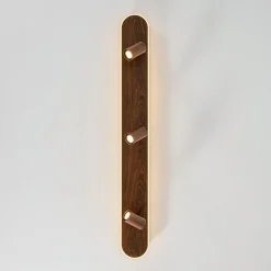 Wood Oval LED Adjustable Spotlight Ceiling Track Light